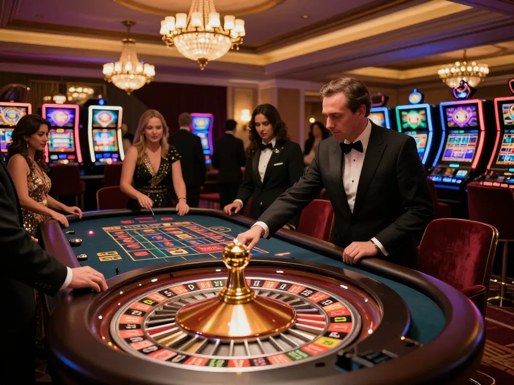 Experience thrilling roulette gameplay at https://go8.agency/ with elegant atmosphere and vibrant energy