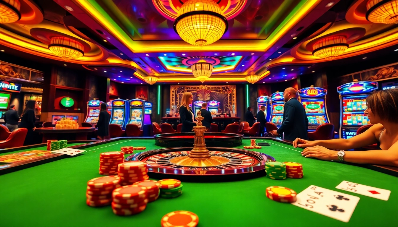 Engaging players and vibrant games at c54.gb.net casino, featuring roulette and poker excitement.