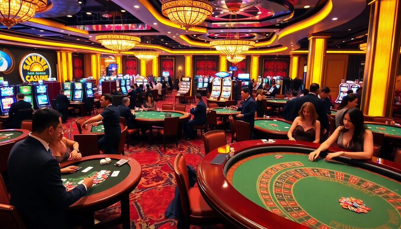 Engage with thrilling casino action at https://five88.za.com/, featuring vibrant gaming tables and luxury ambiance.