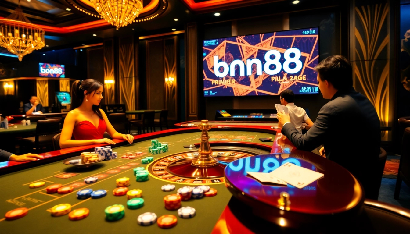Engage in thrilling gameplay at link bong88 with vibrant casino elements and exciting betting action.