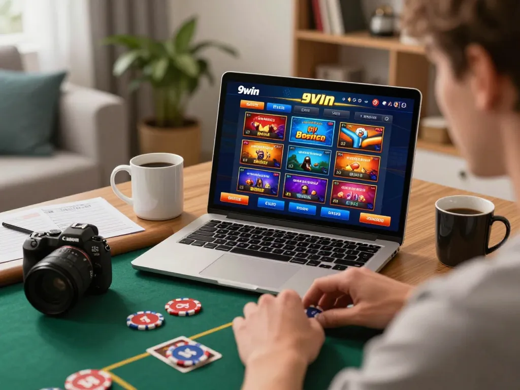 Play 9win online poker in a cozy home setting with effective betting strategies.