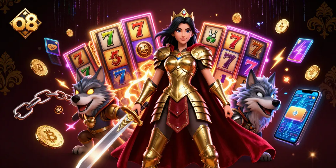 Experience thrilling slots and jackpots at o8 with captivating gaming visuals and vibrant energy.