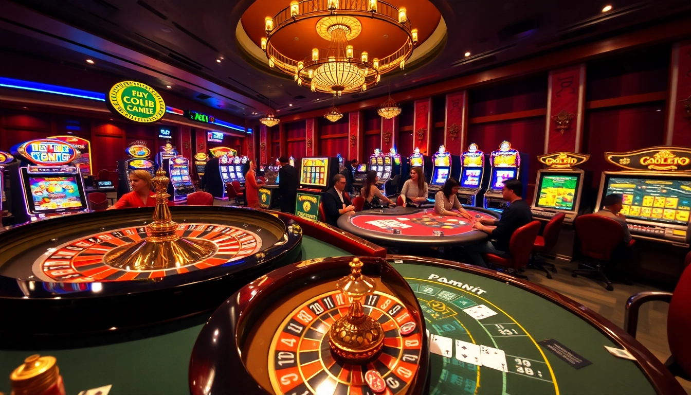 Engage in high-stakes gaming at https://xx88.moe/ with vibrant casino tables and players in action.