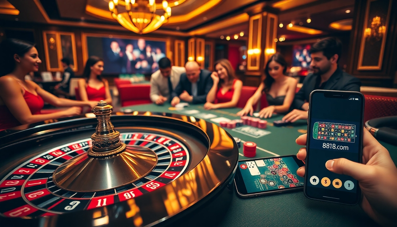 Experience the vibrant excitement of online gaming at 88ii88.com with live casino action.