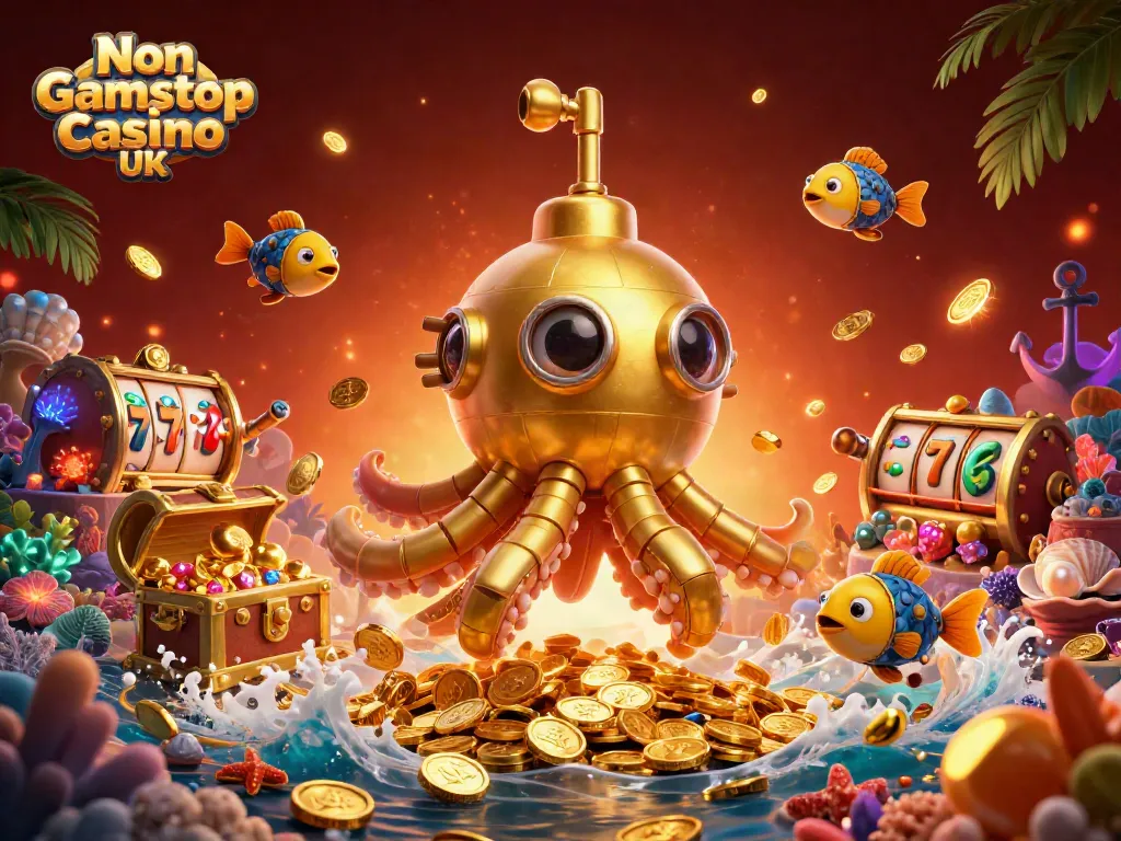 Engage in thrilling gameplay at Non Gamstop Casino UK with dynamic scenes of winning moments.