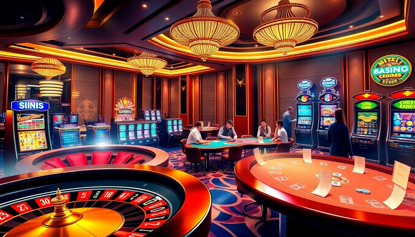 Experience the thrill of gambling at https://hitclub9.vip/ with vibrant casino scenes and exciting games.