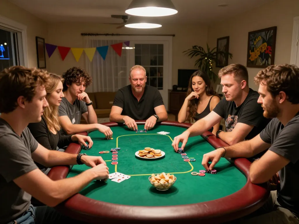 Xem đá gà trực tiếp HD cùng bạn bè tham gia vào một trò chơi poker thú vị tại nhà.