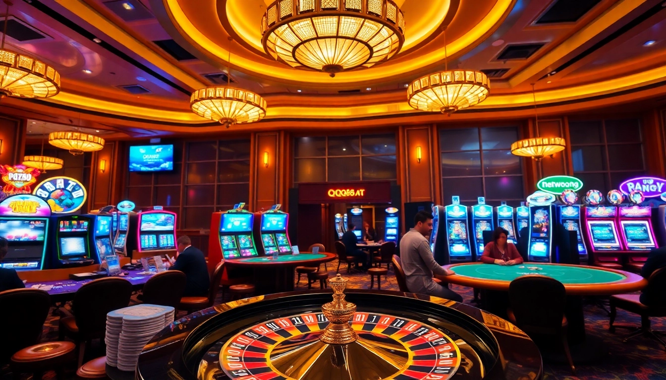 Experience the thrill of betting at https://qq88z.net/ with vibrant casino tables and lively games.