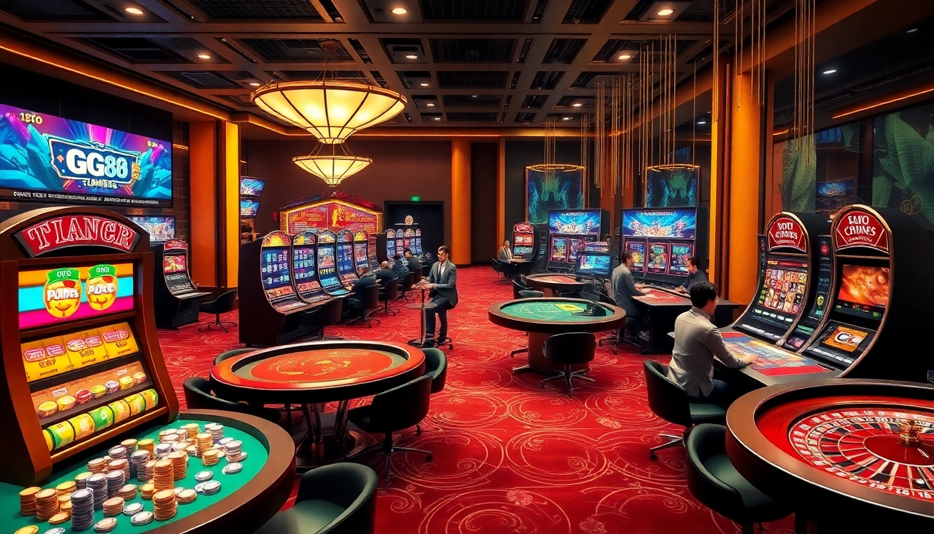 Experience thrilling online gambling with https://gg888.info/ featuring poker, slots, and roulette in a luxurious casino.