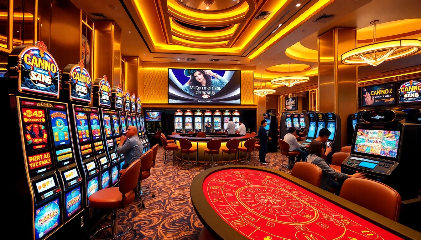 Experience the excitement of gaming at https://nohudoithuong.life/ with dynamic slot machines and vibrant casino ambiance.