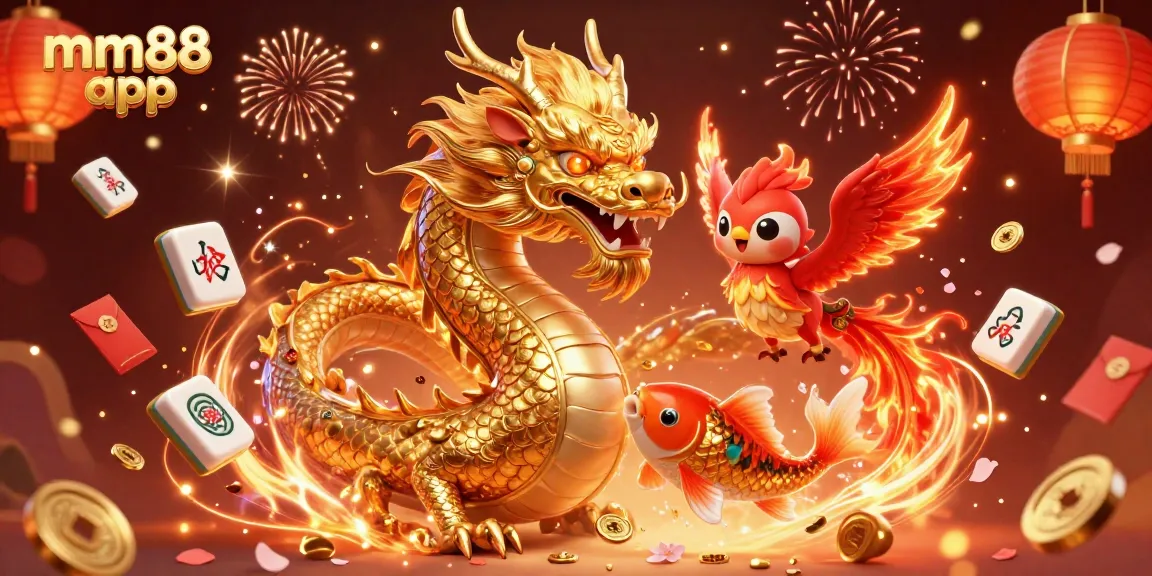 Engage in thrilling gameplay with the mm88 app, experiencing vibrant casino elements and exciting characters in action.