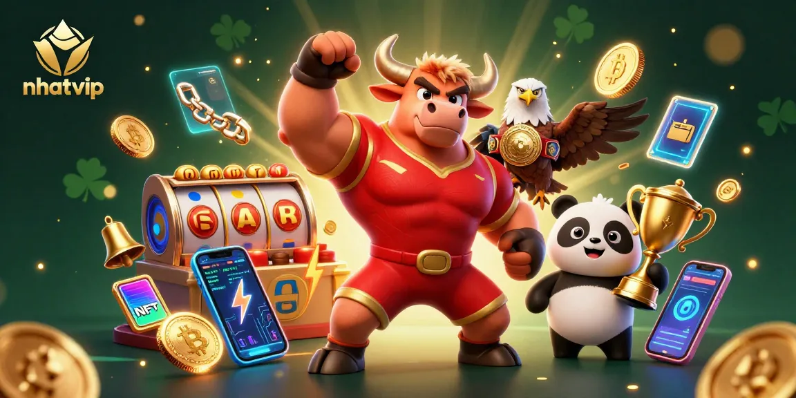 Experience thrilling jackpots with Nhatvip's exciting casino games and dynamic 3D cartoon characters.