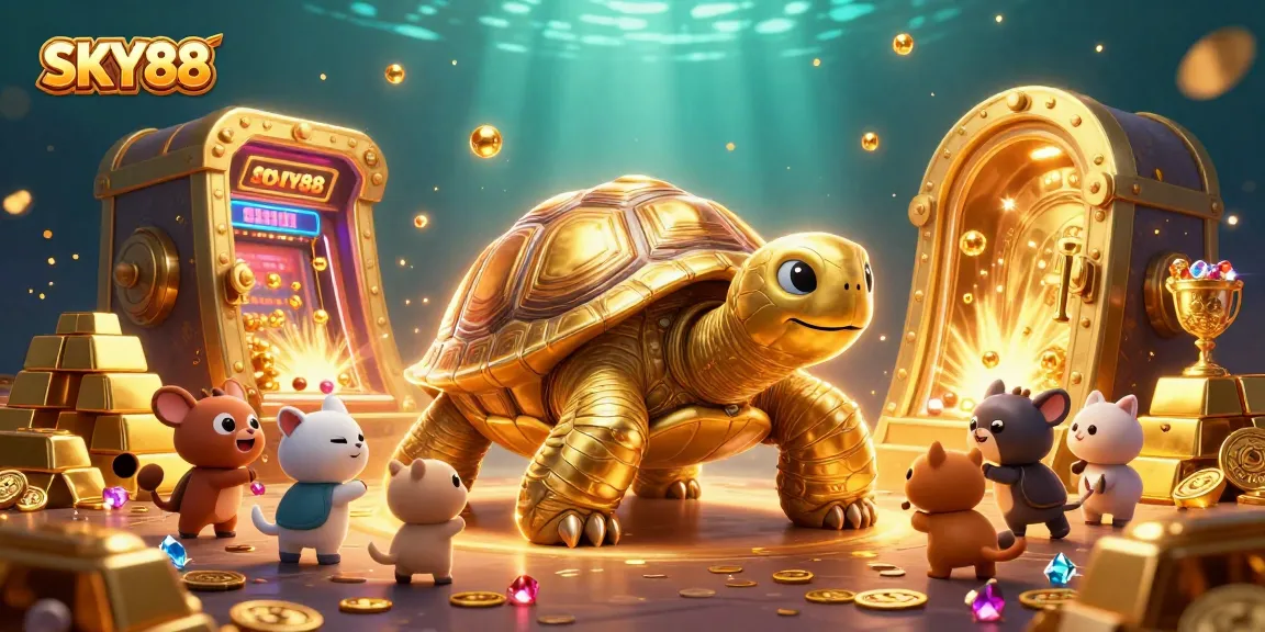 Win big at SKY88 with exciting games in a vibrant 3D casino adventure filled with treasures.