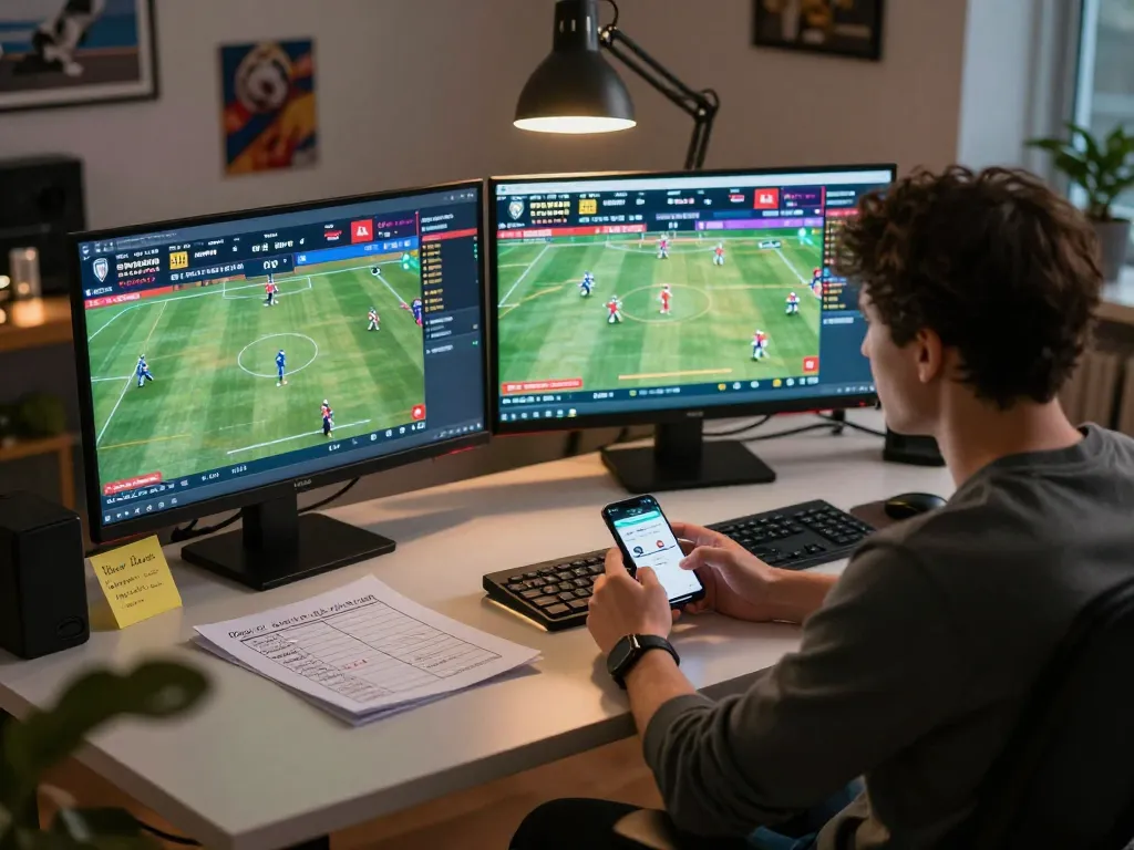 Player engaging in online betting strategies with UU88 app interface visible on screen.