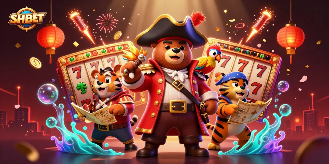 Engage in thrilling gameplay at SHBET, featuring slots, jackpots, and festive fireworks.