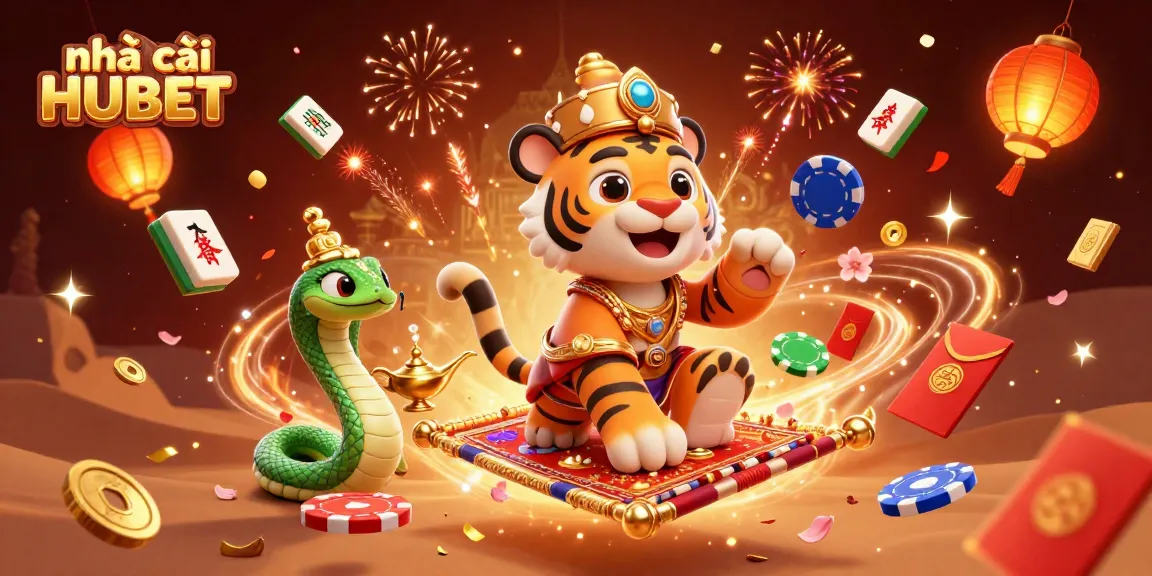 Engage in thrilling gaming adventures at nhà cái HUBET with vibrant casino elements.