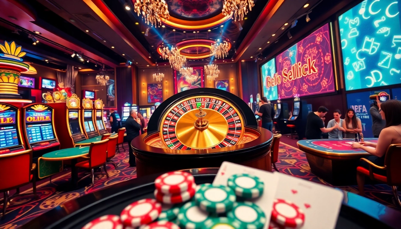 Experience the thrill of gambling at https://ok8386s.com/ with vibrant casino tables and exciting game elements.