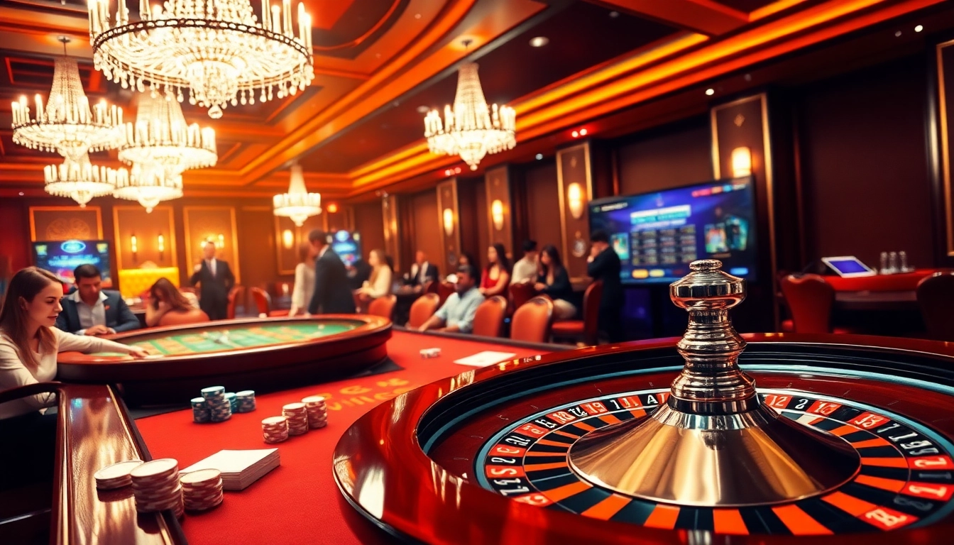 Engaging casino scene featuring players at a roulette table, highlighting the excitement of https://uu88.bio/.