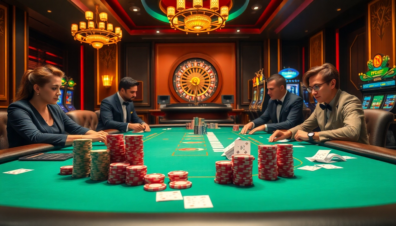 Players experience the thrill of winning at 789bet's luxurious poker table.