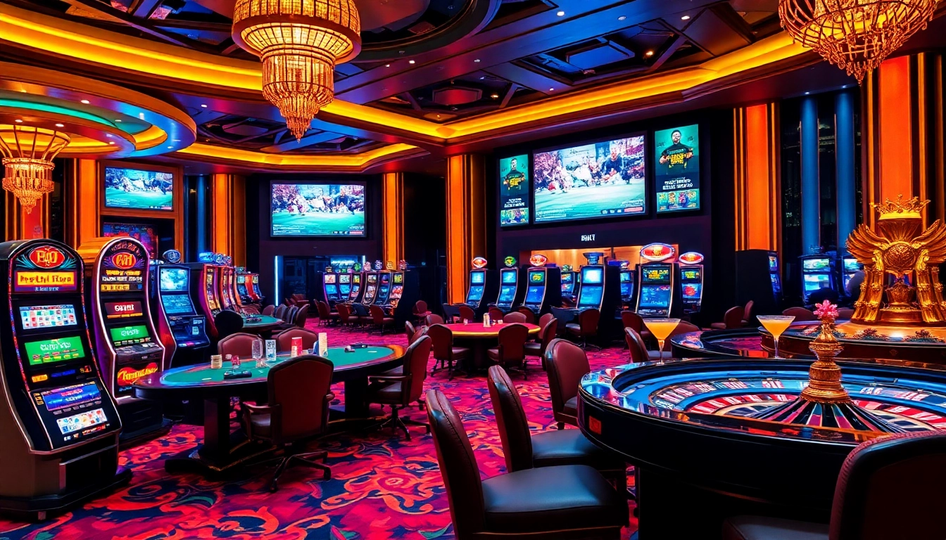 Experience thrilling gaming action at https://luongsontv5.com/ with vibrant tables and electrifying atmosphere.
