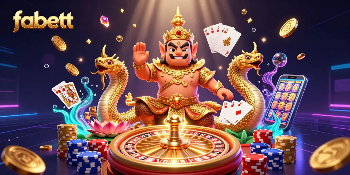 Win big with fabett’s 3D casino illustration showcasing the excitement of gaming.
