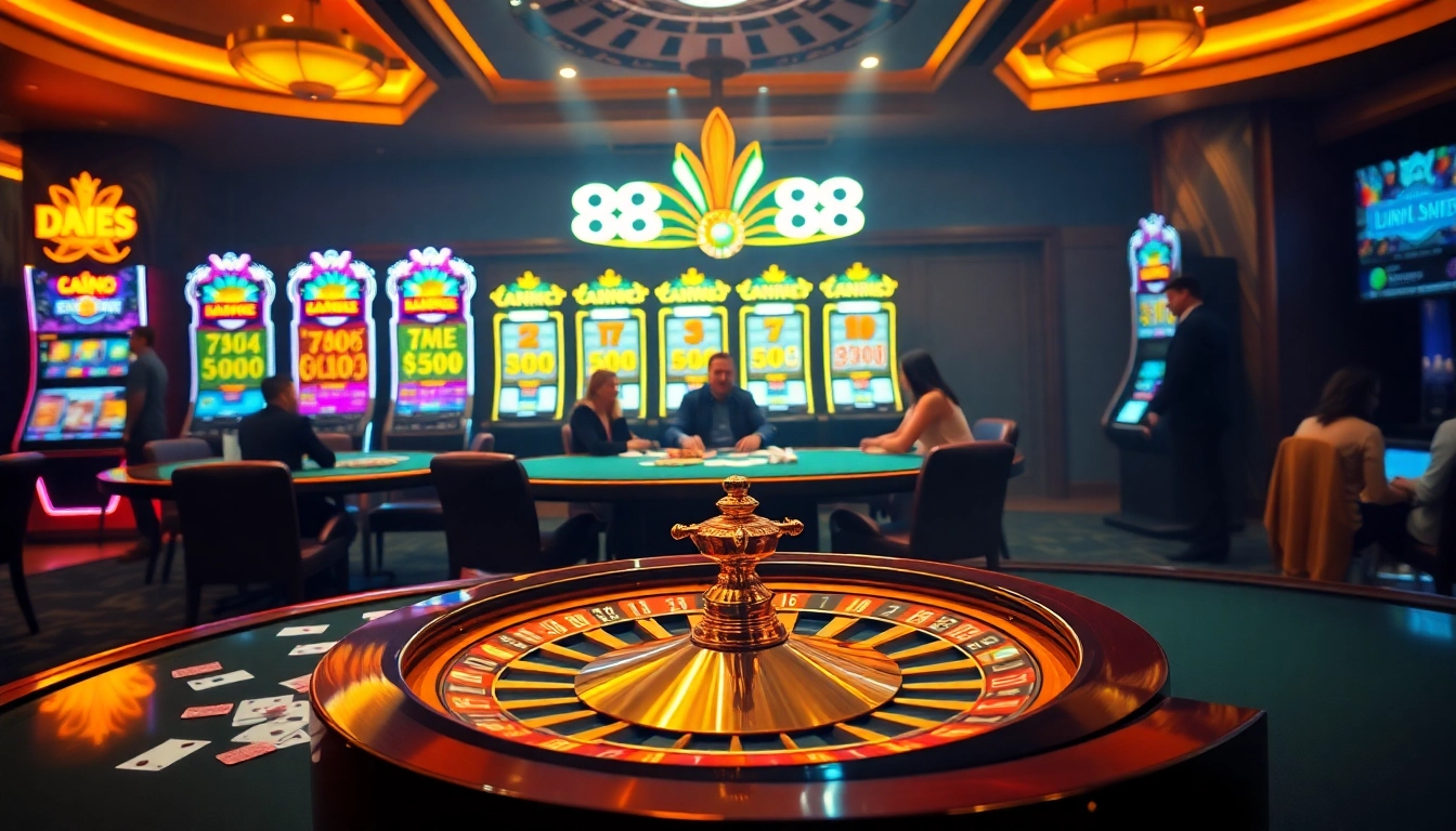 Engage in thrilling action at fun88's professional casino with poker, roulette, and vibrant slot machines.