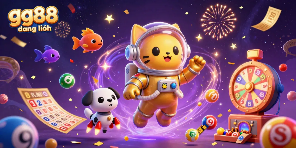 Experience exciting gameplay with gg88 đăng nhập in this vibrant online gambling illustration.
