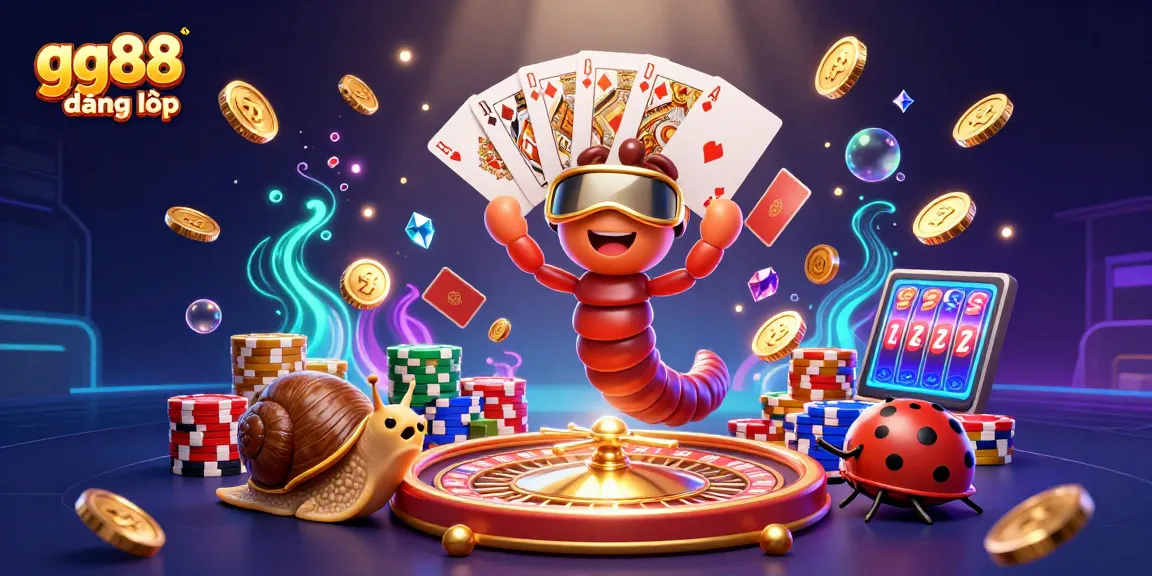 Enjoy thrilling gaming moments with gg88 đăng nhập at an exhilarating online casino featuring vibrant characters and iconic game elements.