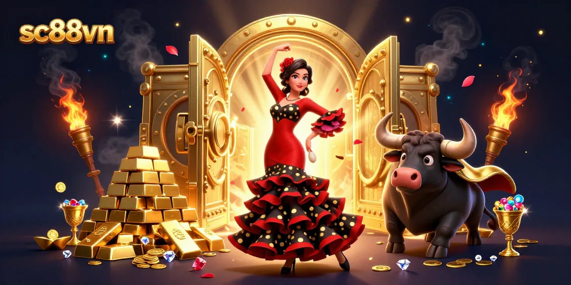 Immerse in the sc88vn experience with a vibrant 3D casino scene, showcasing excitement and glamour in gaming.