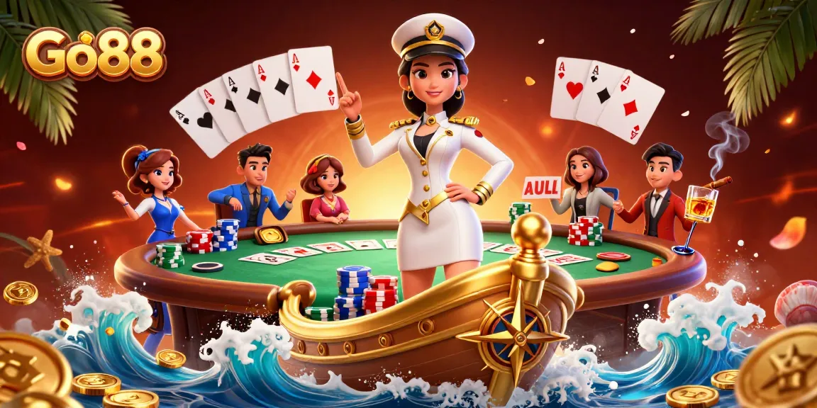 Experience high-stakes gaming excitement at Go88 with thrilling poker action and lavish coins.