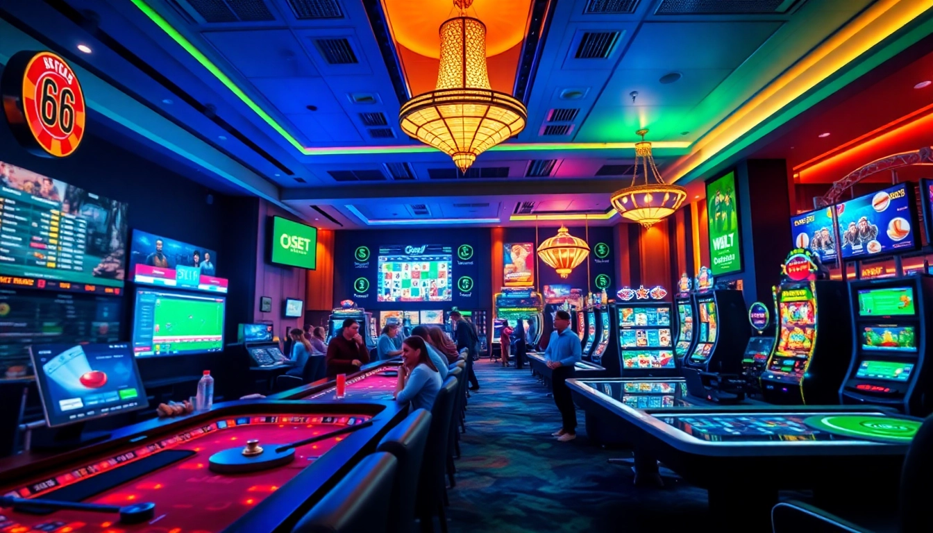 Experience the thrill of gaming at new88go.com with vibrant online betting options in a luxurious casino atmosphere.