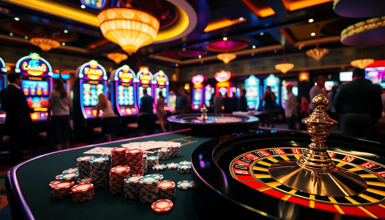 Experience thrilling gaming at https://kjc.football/ with vibrant roulette and engaging poker action.