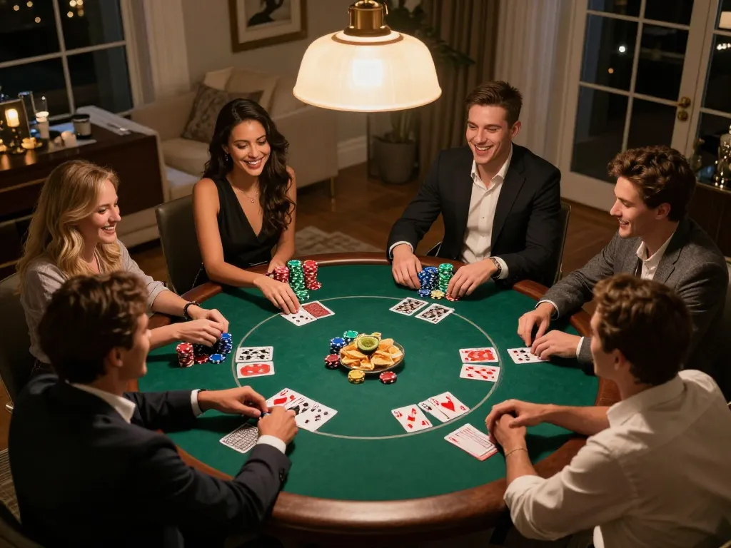 Engage in the thrilling experience of đăng ký 789win during a friendly poker night with friends.