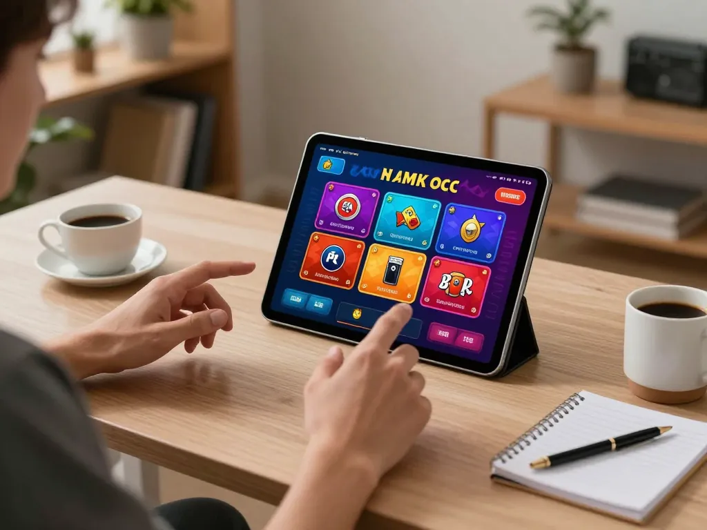 Player experiencing excitement while betting on the new pk luck casino app, showcasing a dynamic gameplay moment.