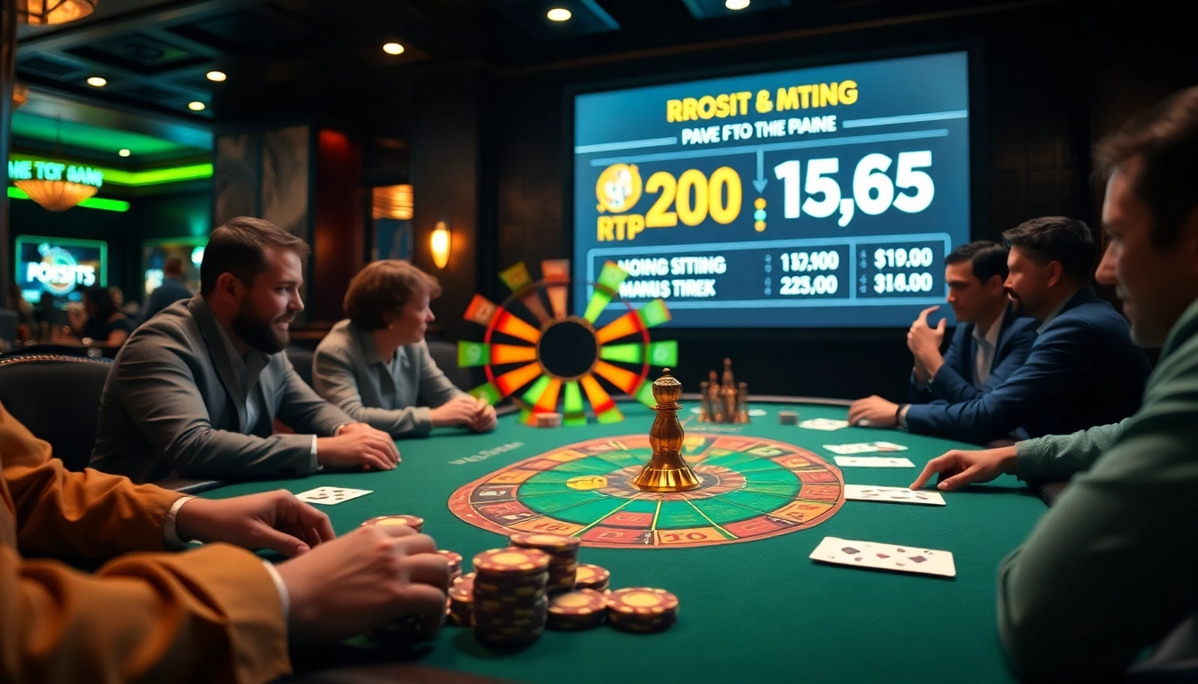 Experience the excitement of gambling with RTP Iboslot insights at an upscale poker table.