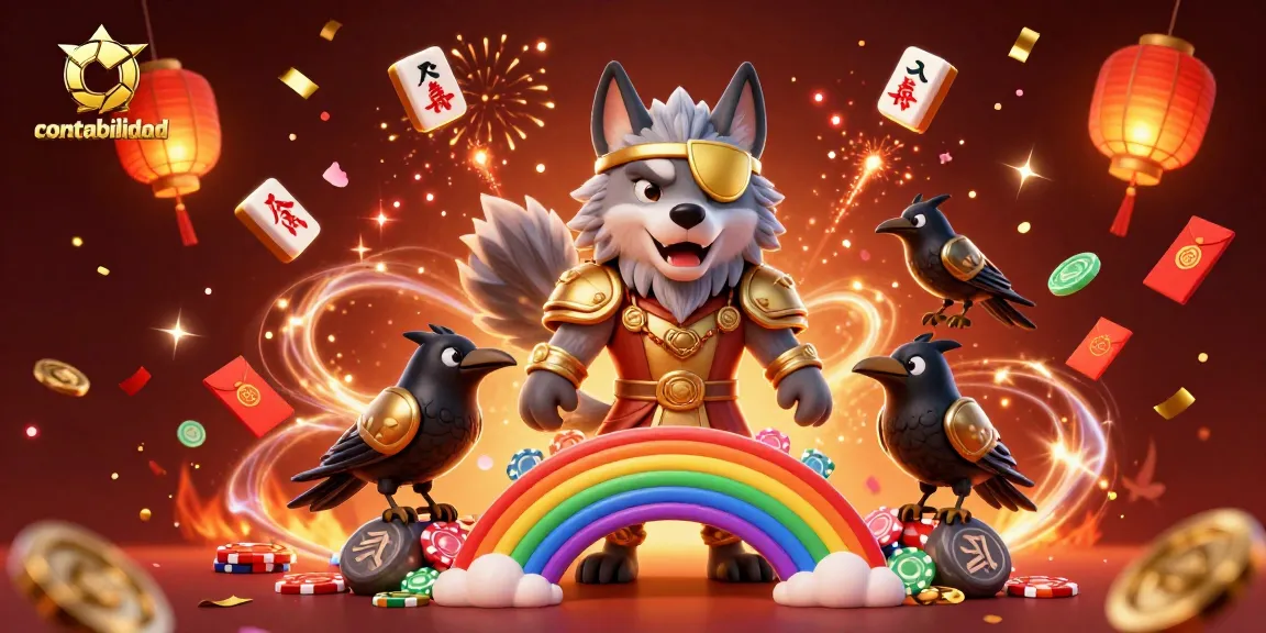 Win at contabilidad casino with vibrant Norse-themed 3D digital art showcasing Odin and gaming elements.