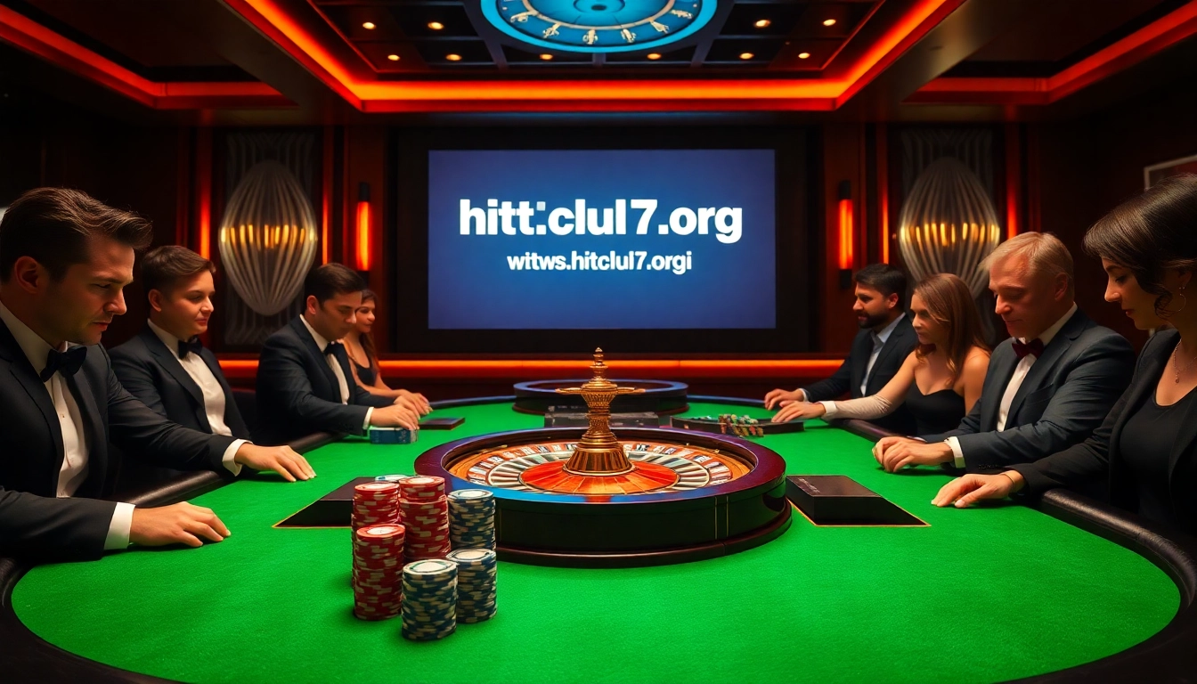Players enjoying casino games at https://hitclub7.org/, emphasizing professional gaming atmosphere.