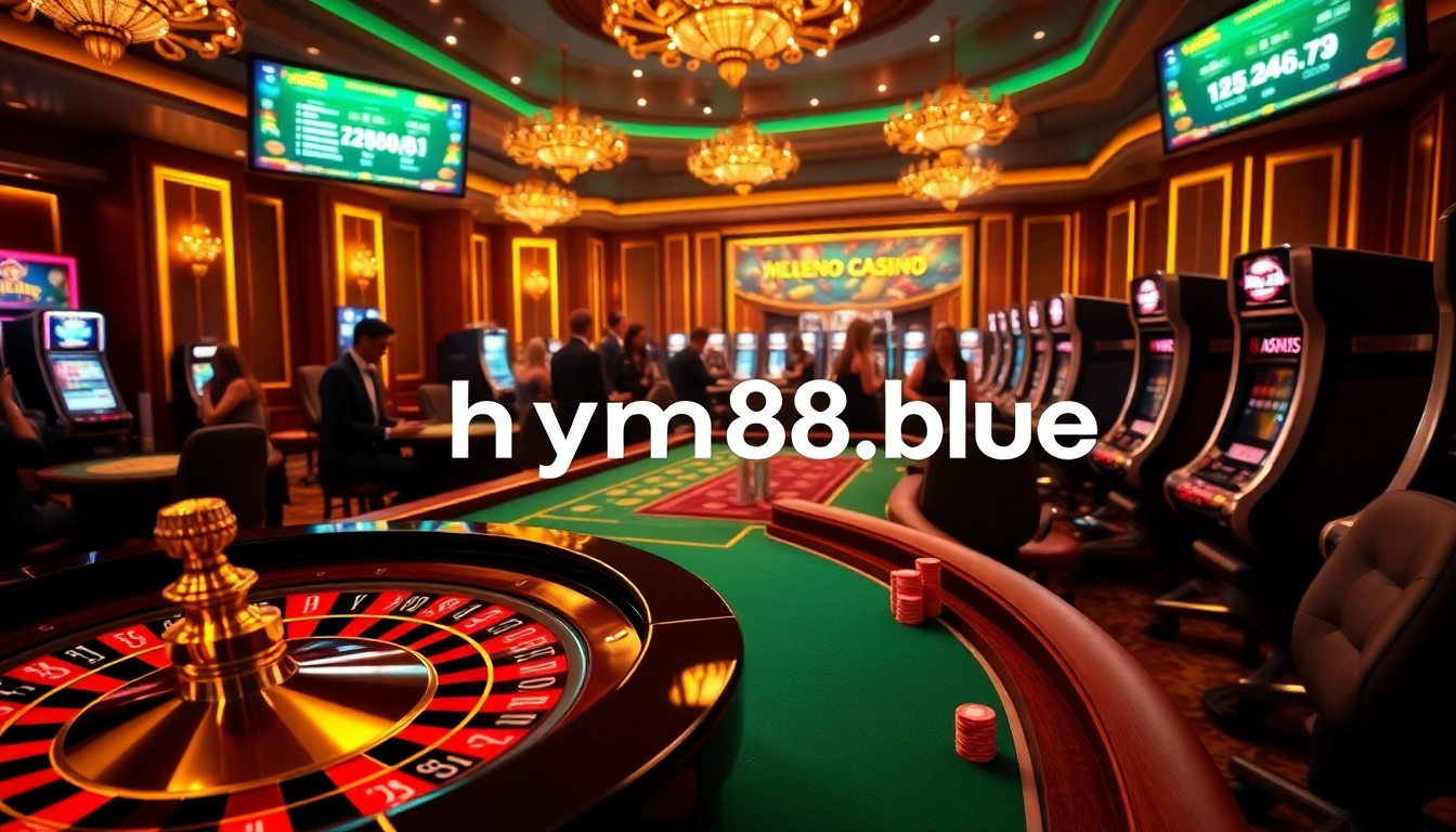Engage with thrilling games at https://hm88.blue/ featuring roulette, poker, and vibrant slot machines.