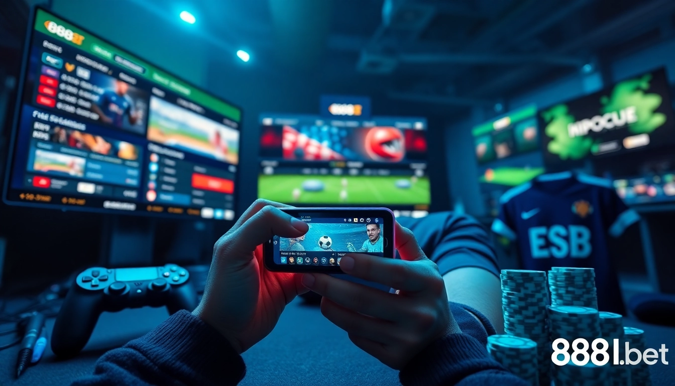 Engaging sports betting interface at 888b.bet with users excitedly placing bets.