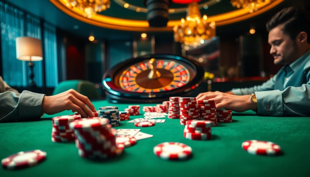 Experience thrilling moments at https://fun79.bio/ with high-stakes poker games and vibrant casino tables.