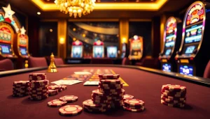 Engage with the thrilling atmosphere of TK88 Casino featuring dynamic gameplay and luxurious gambling elements.